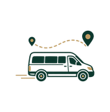 Ícono de transporte coordinado