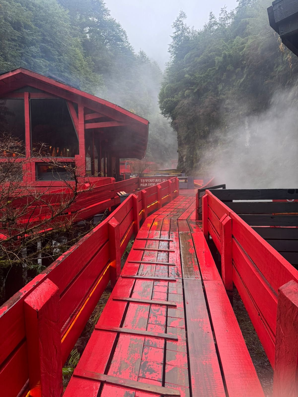 Aguas termales en Termas Geométricas
