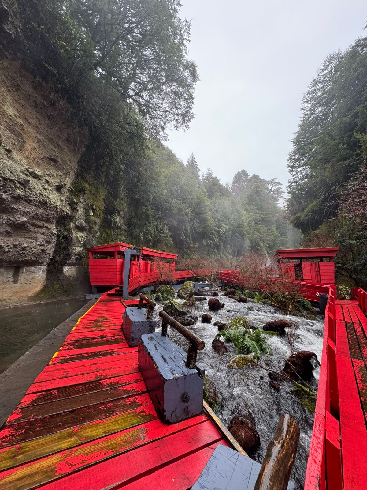 Aguas termales en Termas Geométricas