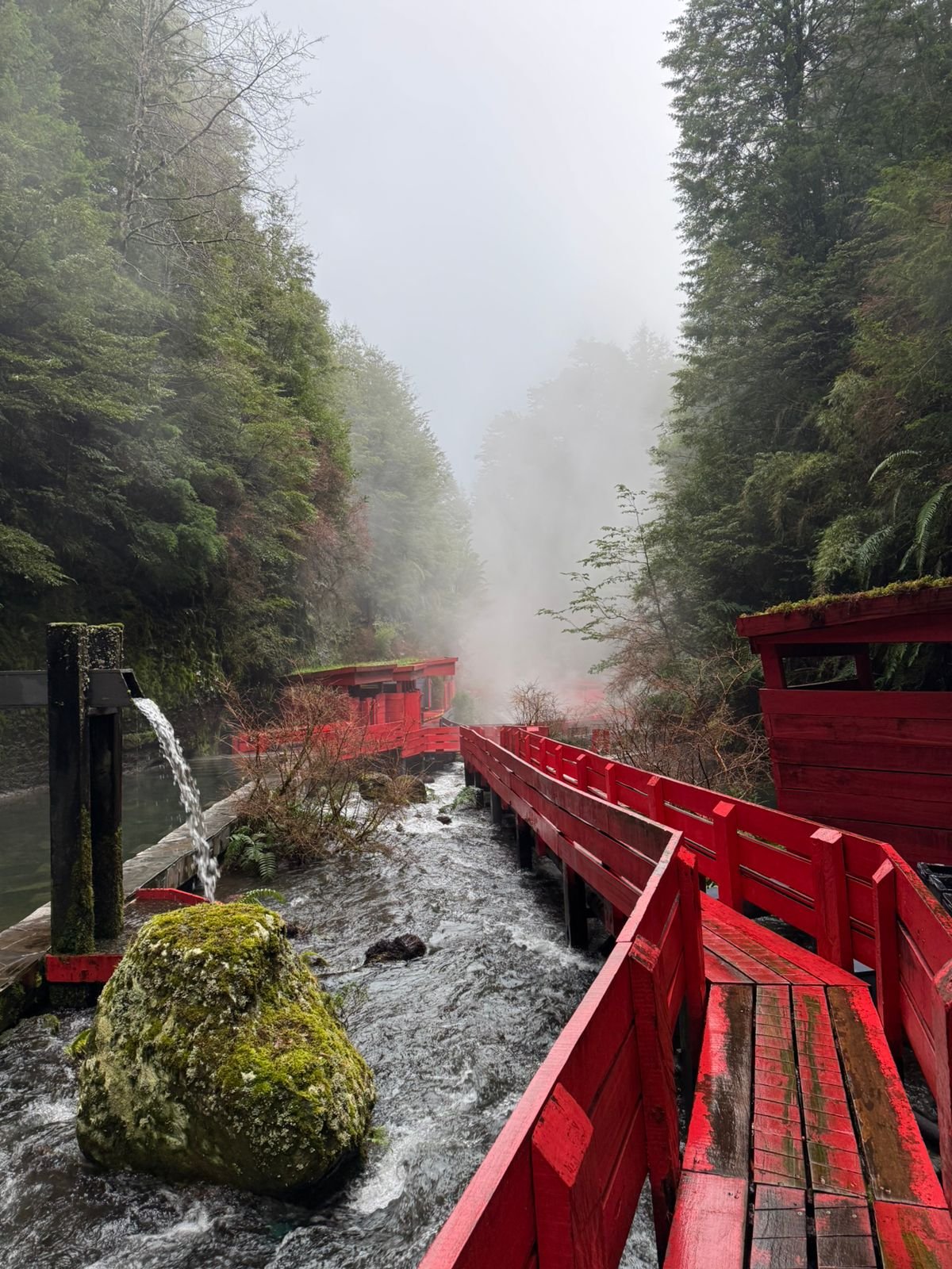 Aguas termales en Termas Geométricas