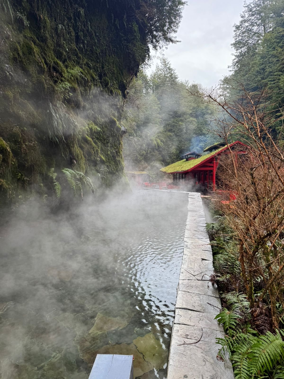 Pasarelas en Termas Geométricas